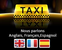 taxi anglais, espagnol Bordeaux